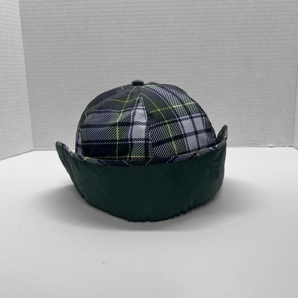 Urban Outfitters Casual Chic Plaid Puffer Baseball Cap Statement Hat NWOT - Picture 4 of 6
